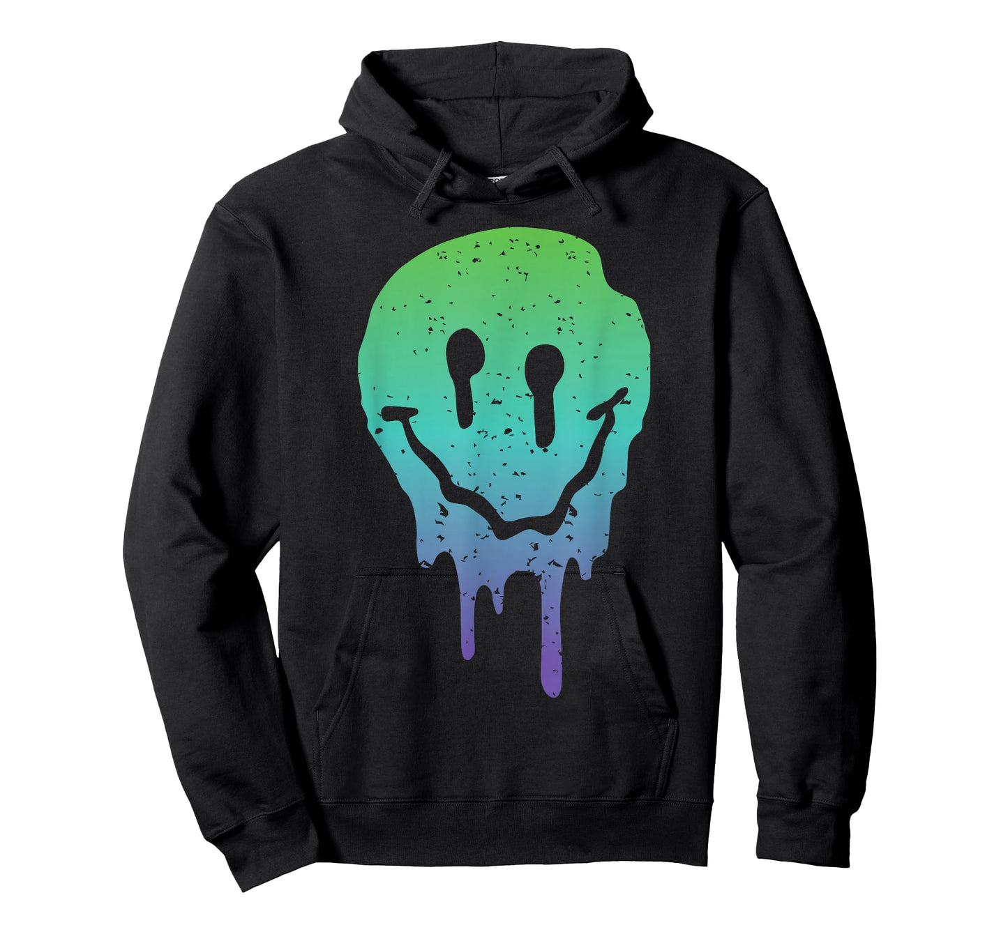 Synthwave Aesthetic Techno Music Rave Acid Face Raver T-Shirt