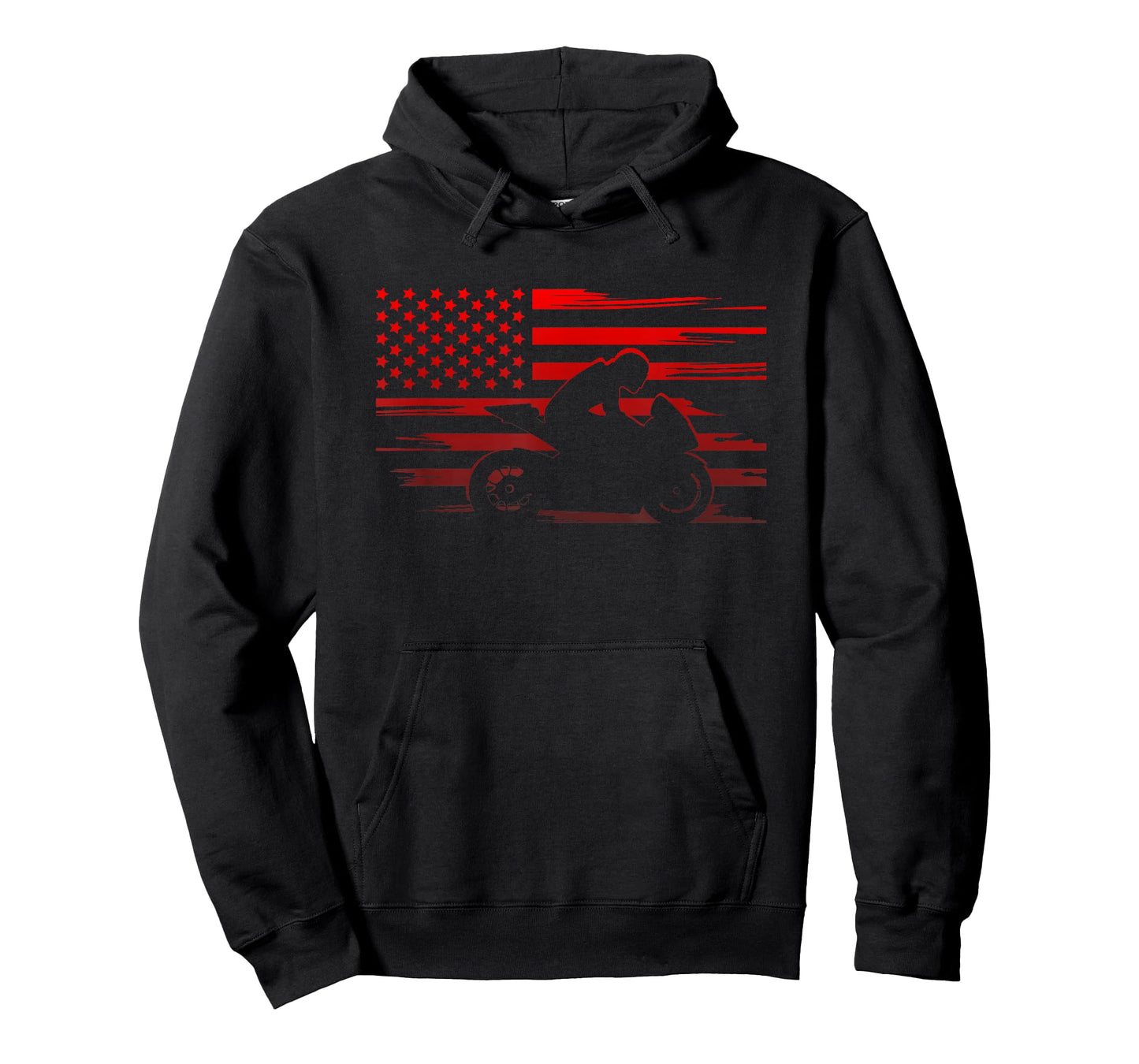 American Flag Motorcycle Clothing - Biker Motorcycle T-Shirt Small