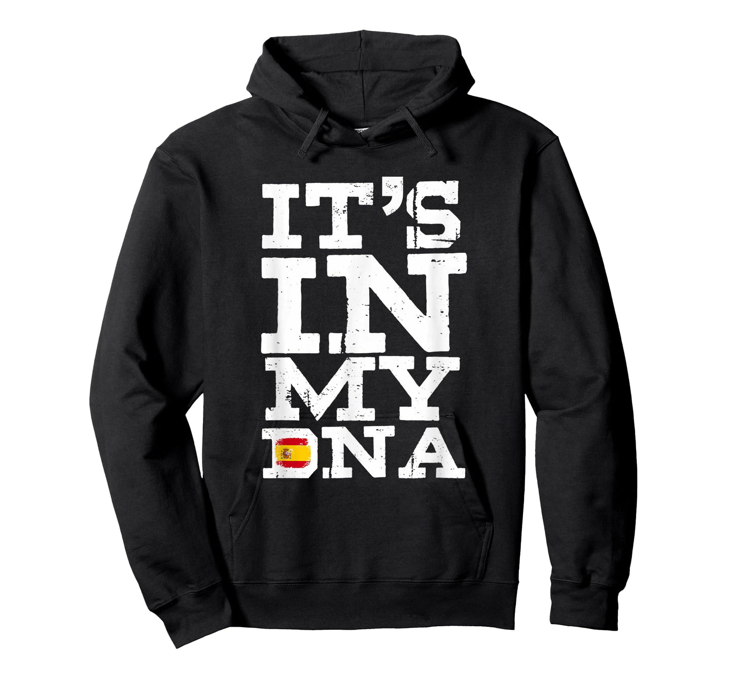 It's In My DNA Spain Spanish Flag Men Women Kids T-Shirt