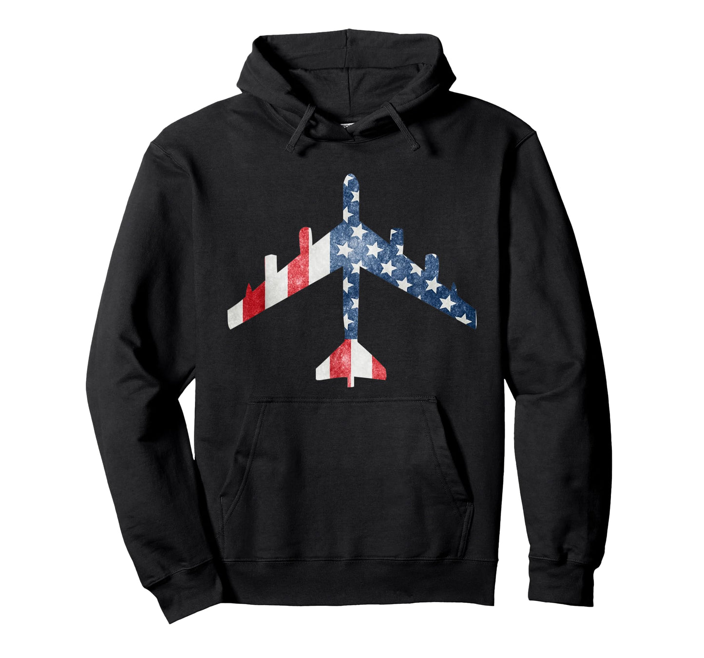 B-52 Stratofortress American Flag Military Airplane Women Men T-Shirt