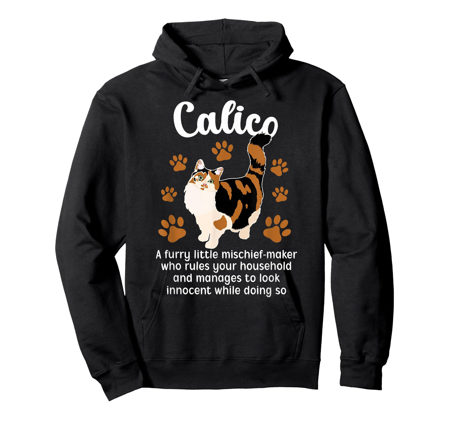 Calico Cat Definition Calico Cat Owner Calico Cat Lover T-Shirt