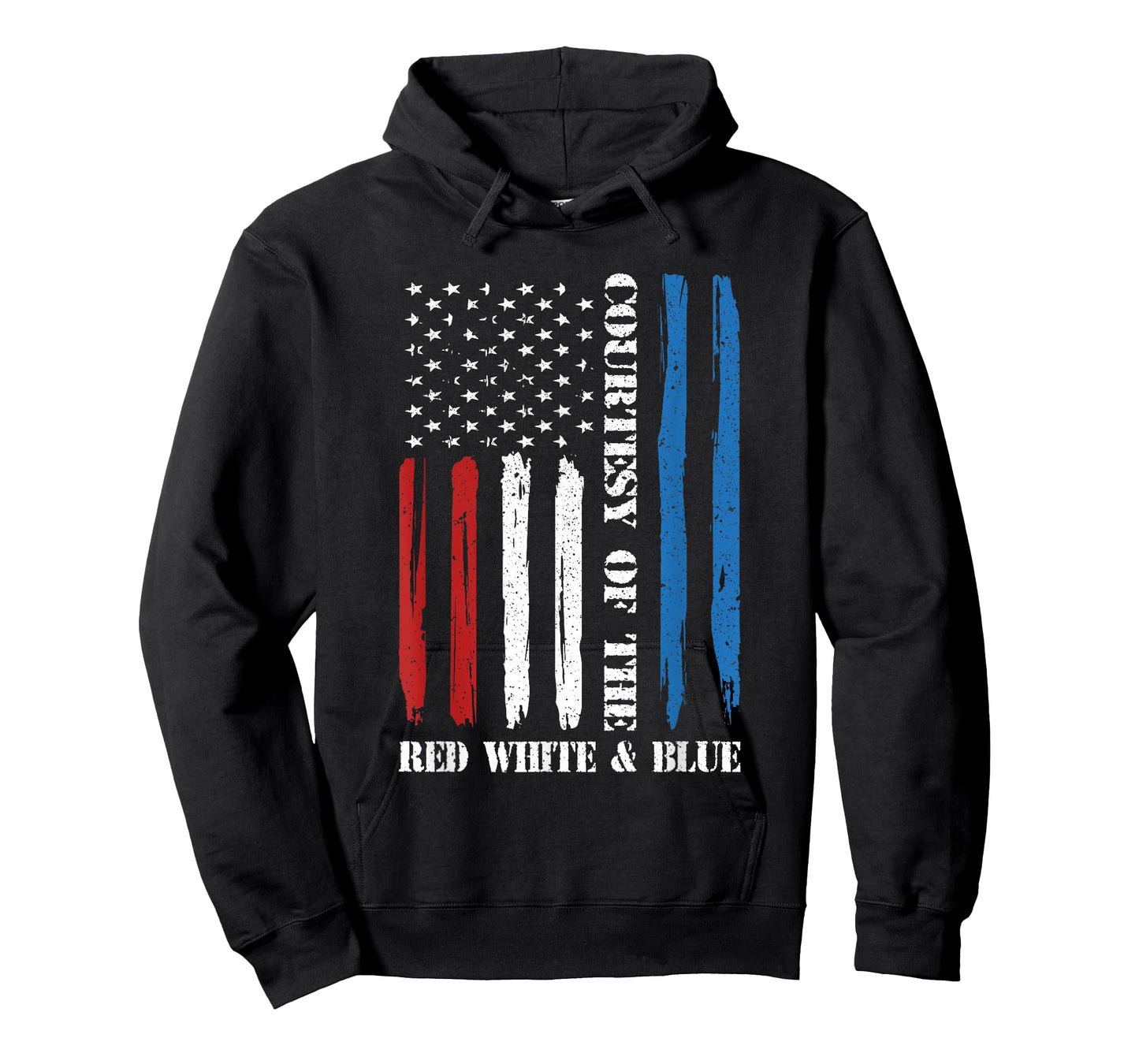 Vintage America Flag Red White Blue Tee T-Shirt