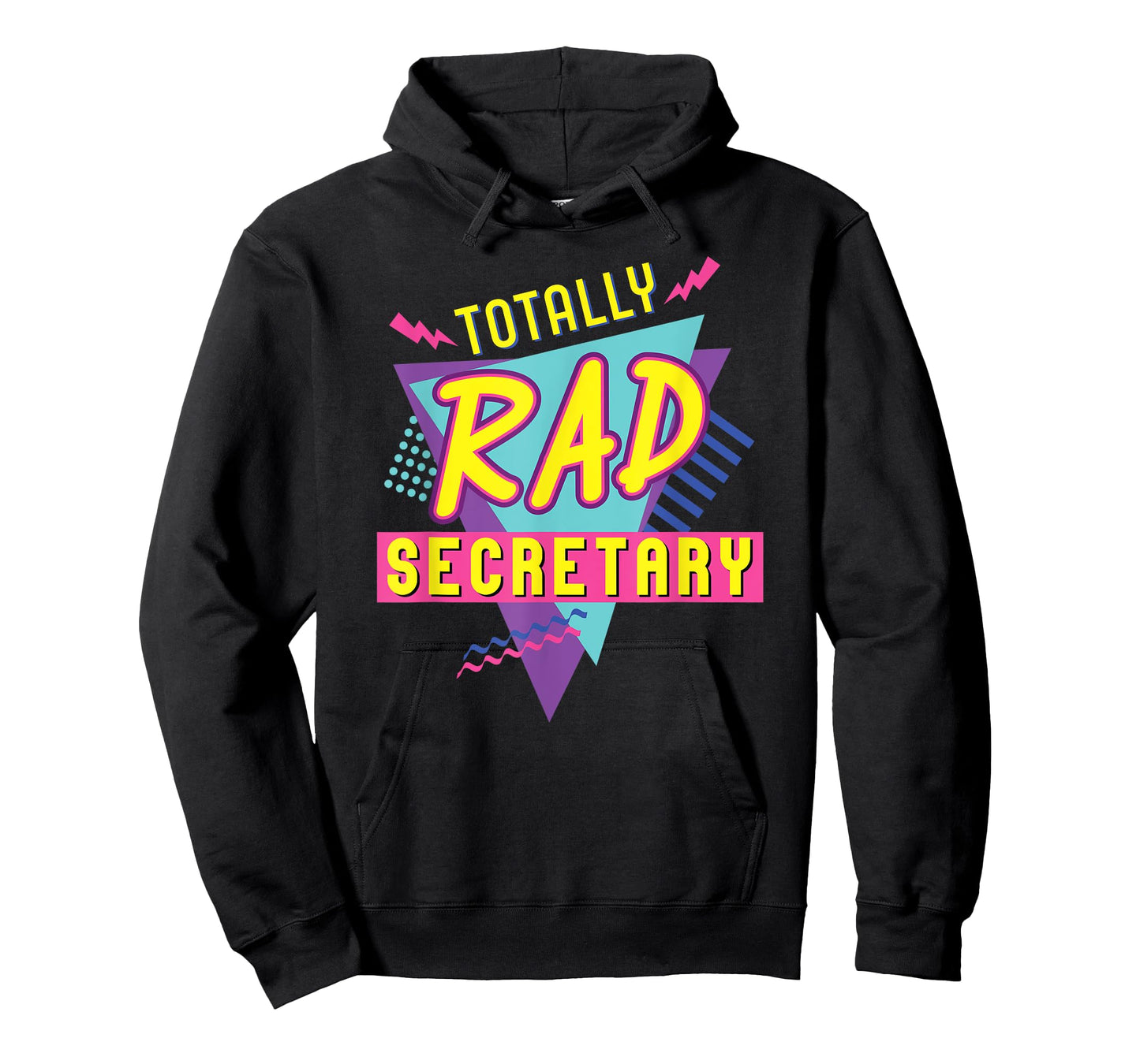 90's Totally Rad Secretary Vintage 1990s Nostalgic T-Shirt
