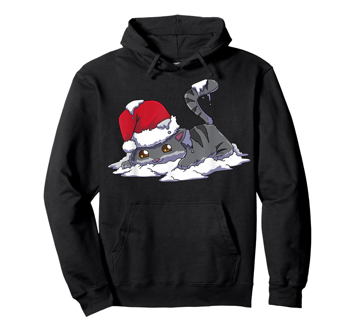 Christmas Anime Kawaii Neko Cat T-Shirt