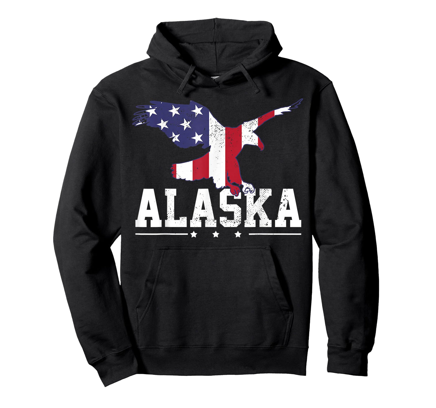 Alaska USA Flag Vintage Eagle 4th Of July American Gift T-Shirt