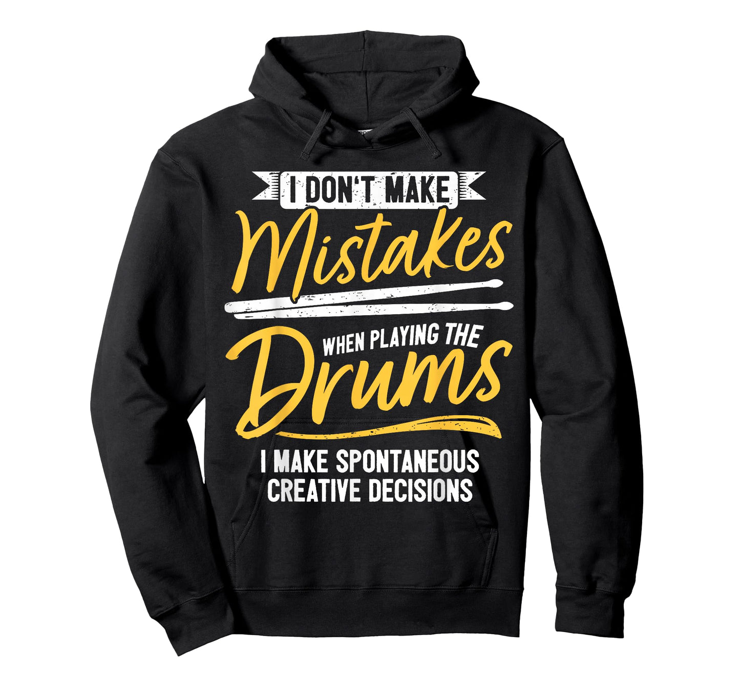 Jazz Drummer Free Drumming Drums Percussion Improvise T-Shirt