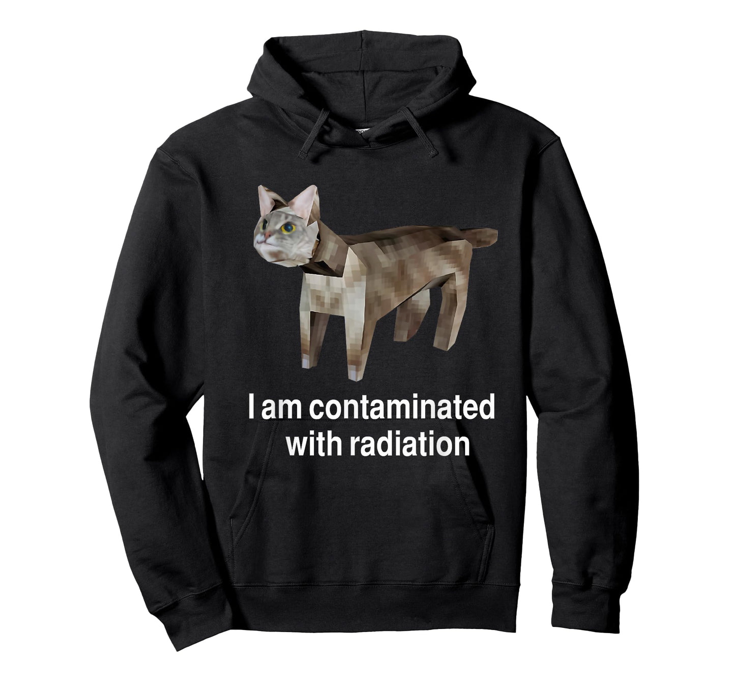 I Am Contaminated Funny Cat Meme T-Shirt