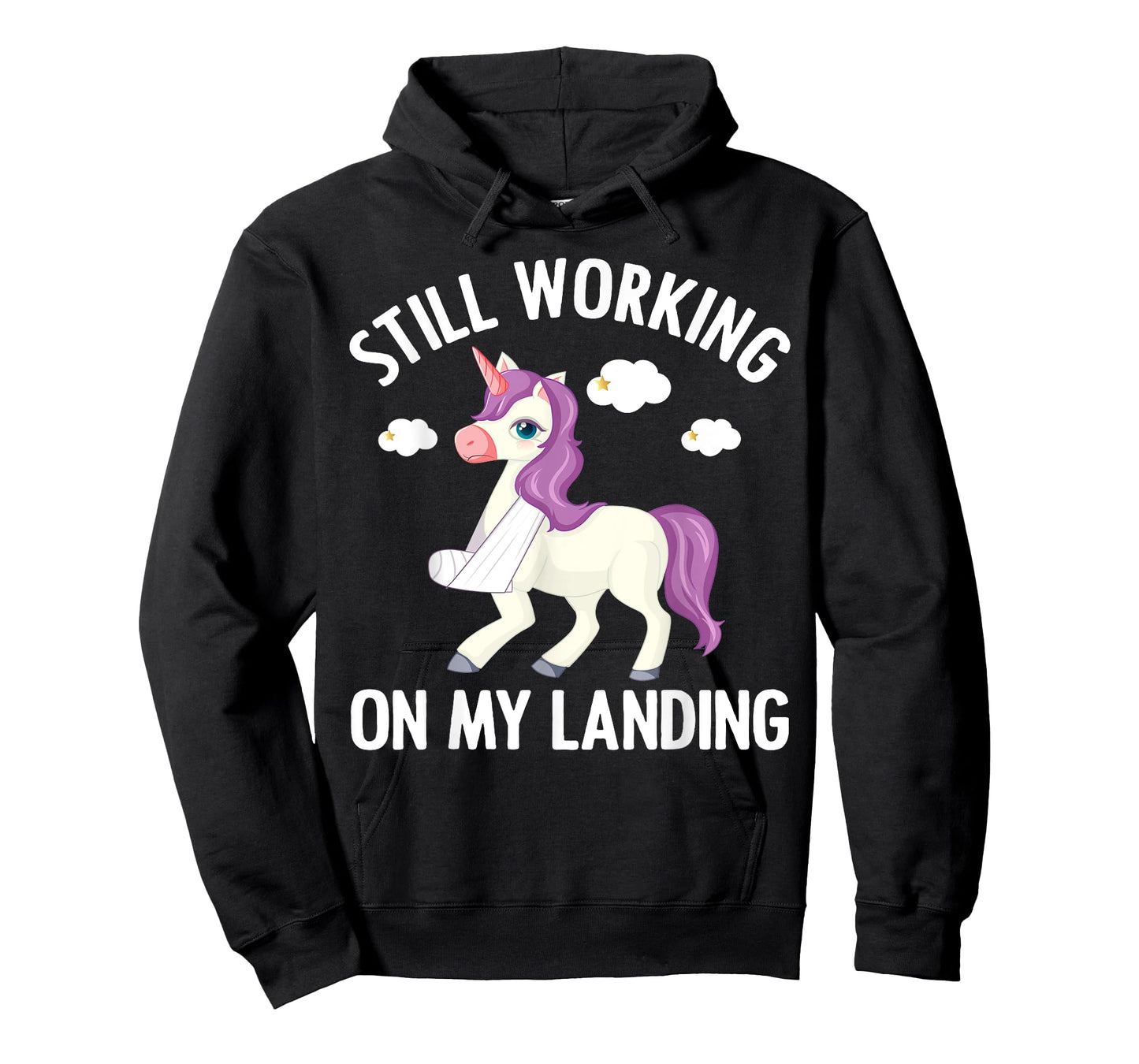Cool Broken Arm For Men Women Broke Elbow Hand Unicorn T-Shirt