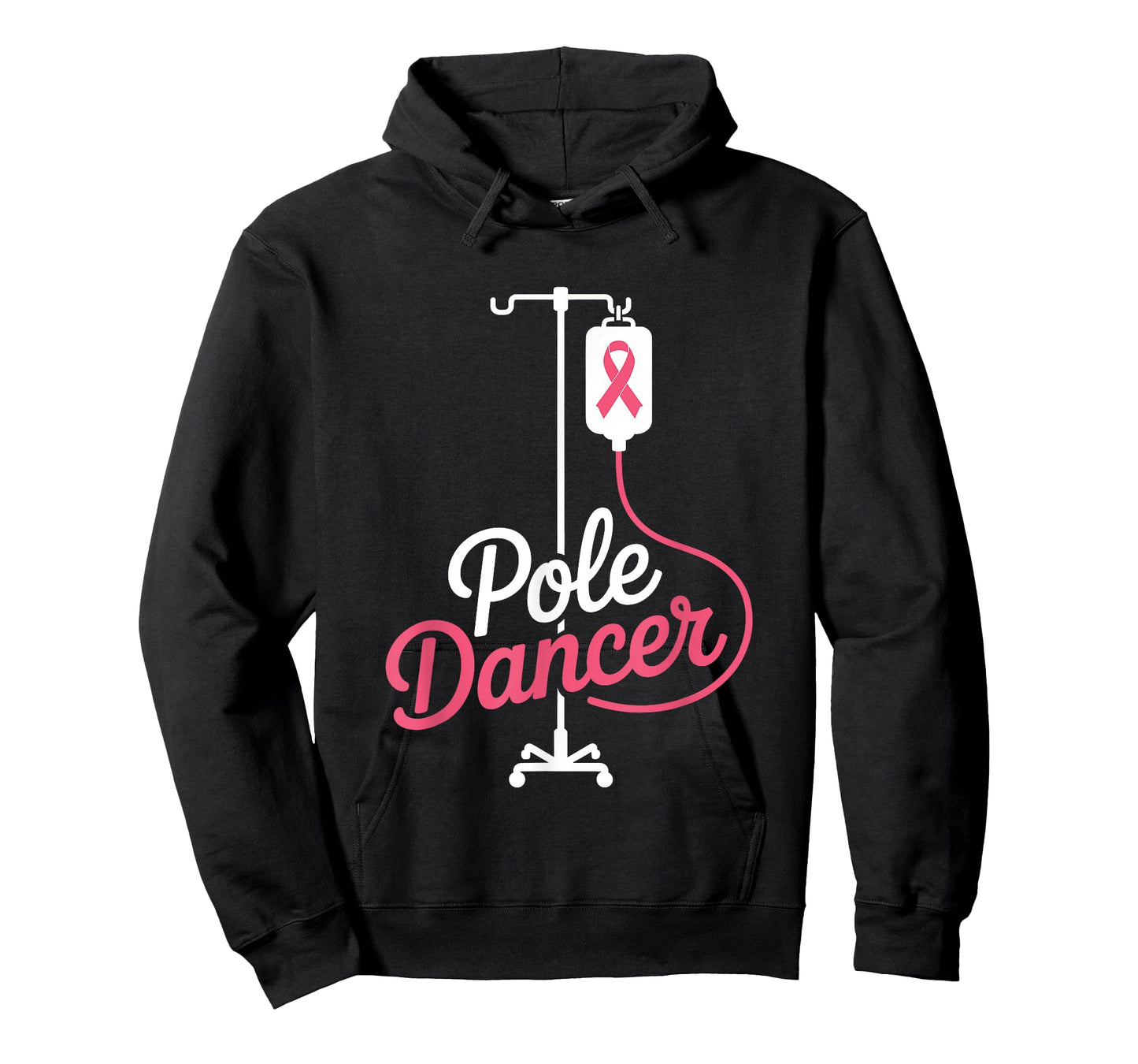 Chemo Day Nurse Nursing Pole Dancer Breast Cancer Fighter T-Shirt