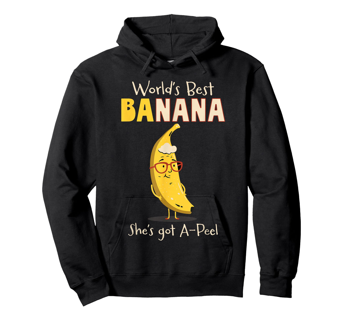 Funny Grandmother World's Best Nana Banana Pun T-Shirt