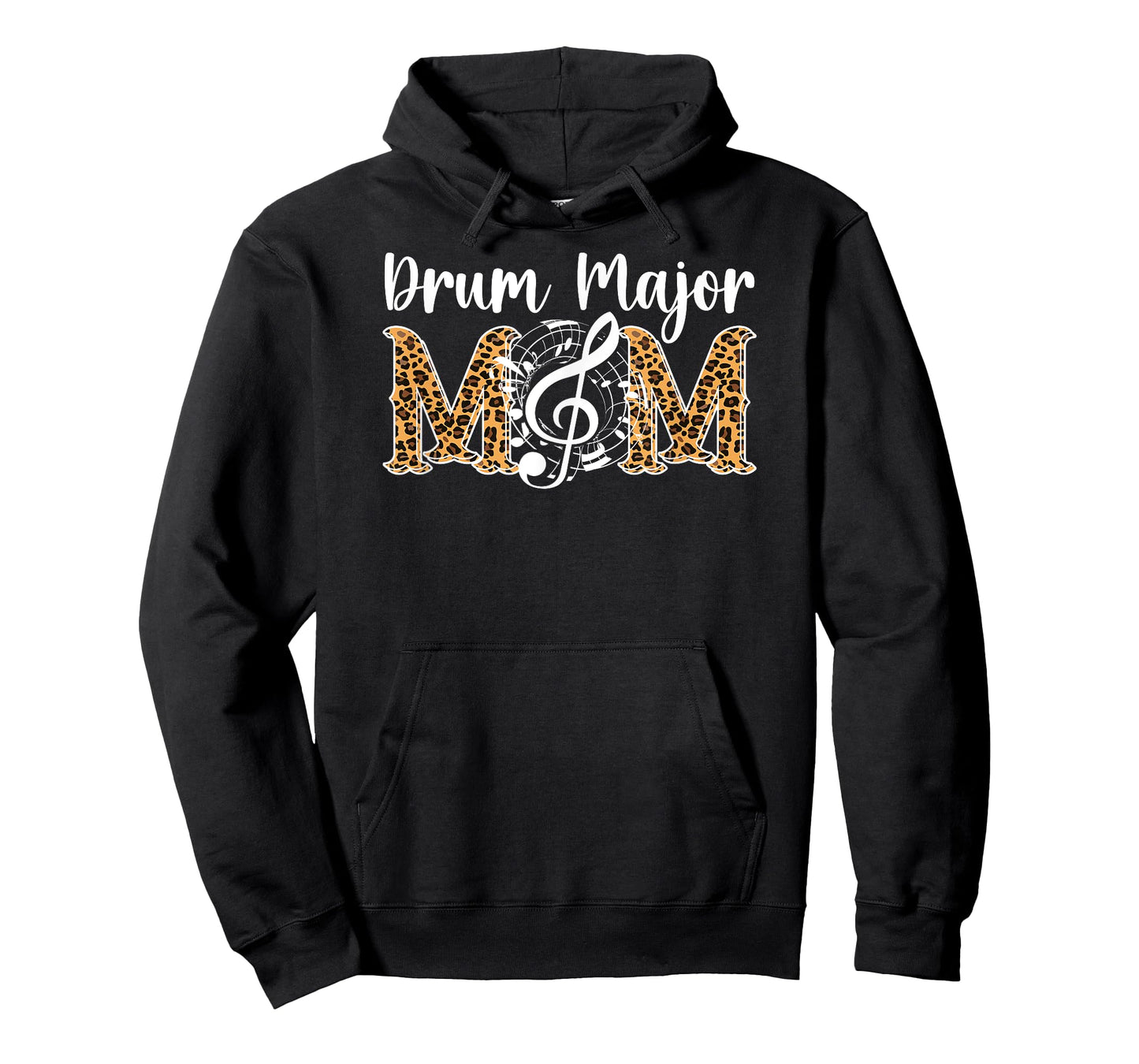 Drum Major Mom Leopard Mom Of A Drum Major Mother T-Shirt