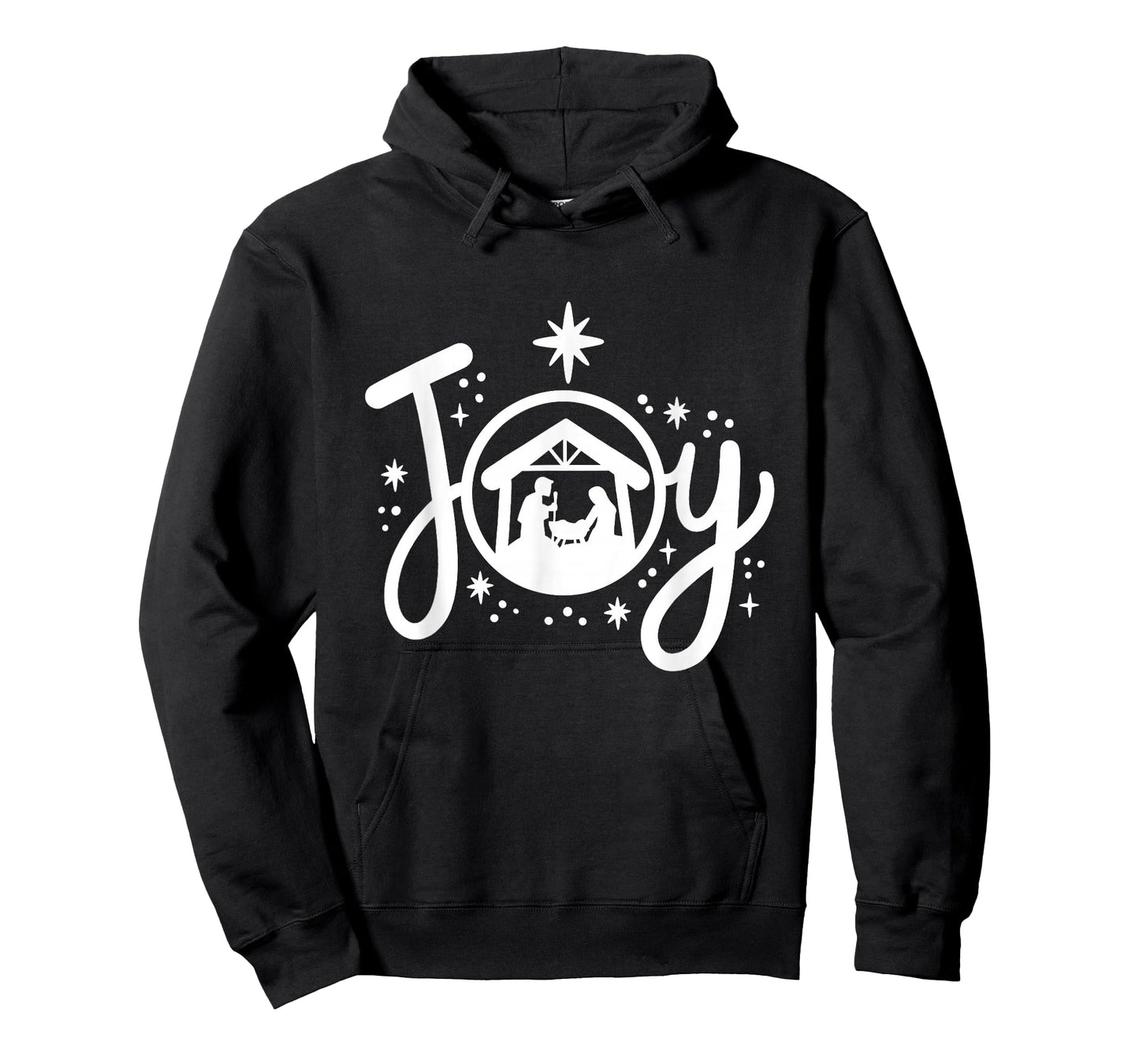 Christian Christmas Joy Jesus Nativity Scene Faith Family T-Shirt