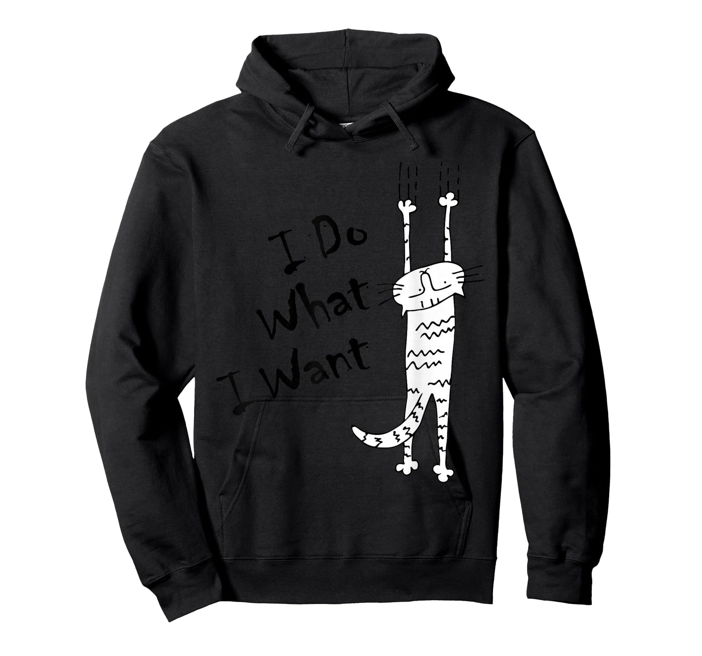 I DO What I Want cat Lover Gifts for Women and Men Funny T-Shirt