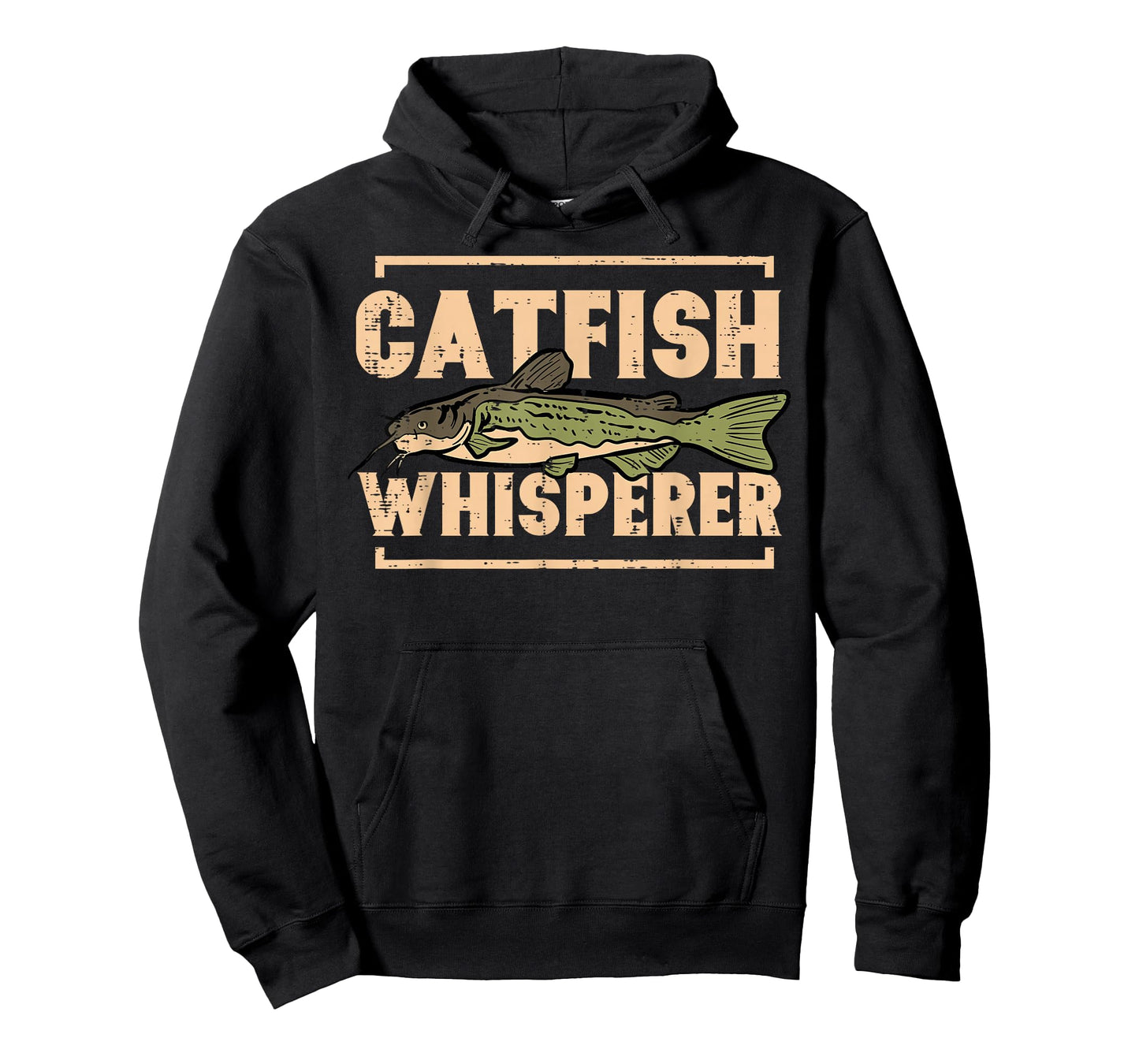 Fishing Catfish Whisperer Funny Fish Lover Men Women Kids T-Shirt