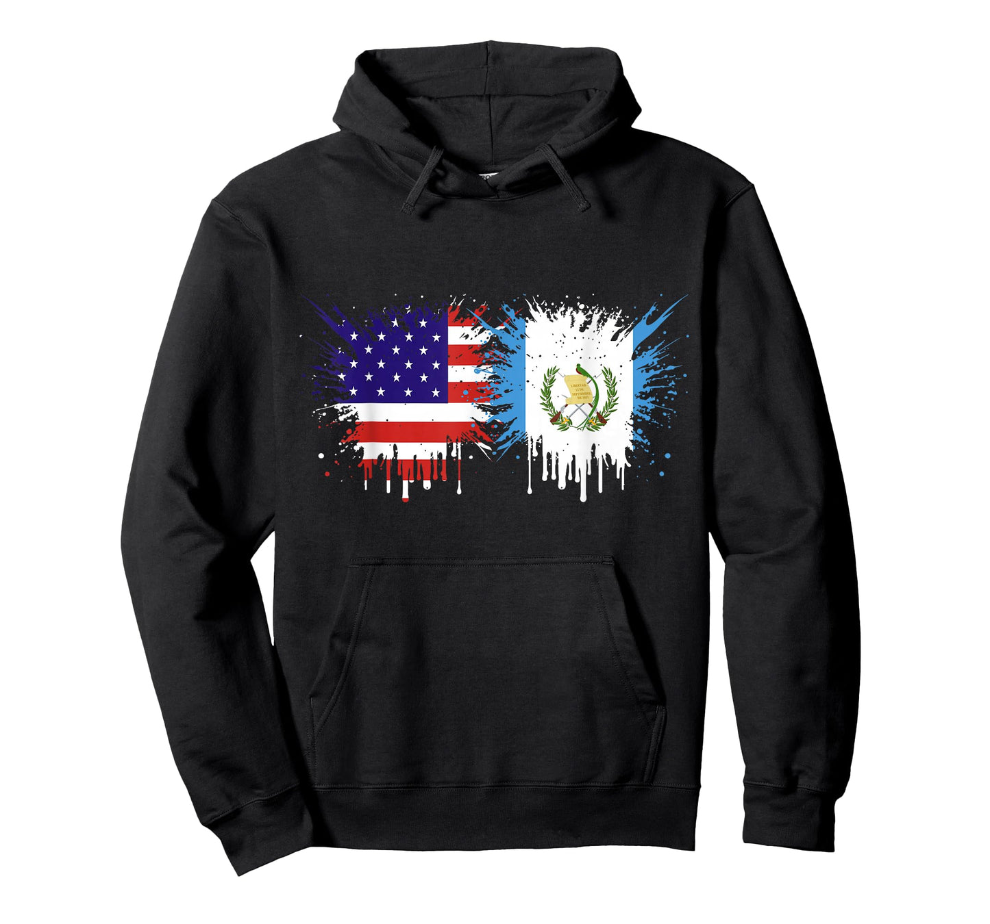 Guatemala & USA Together, Half American, Half Guatemalan T-Shirt