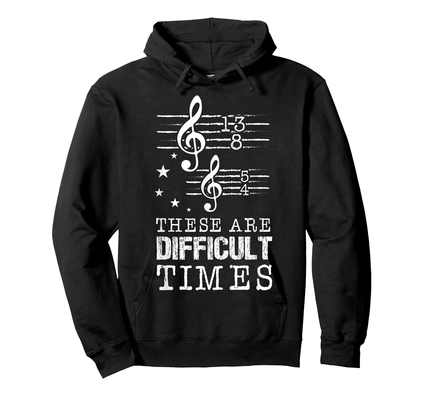 These Are Difficult Times Musical Page Note Opera Orchestra T-Shirt