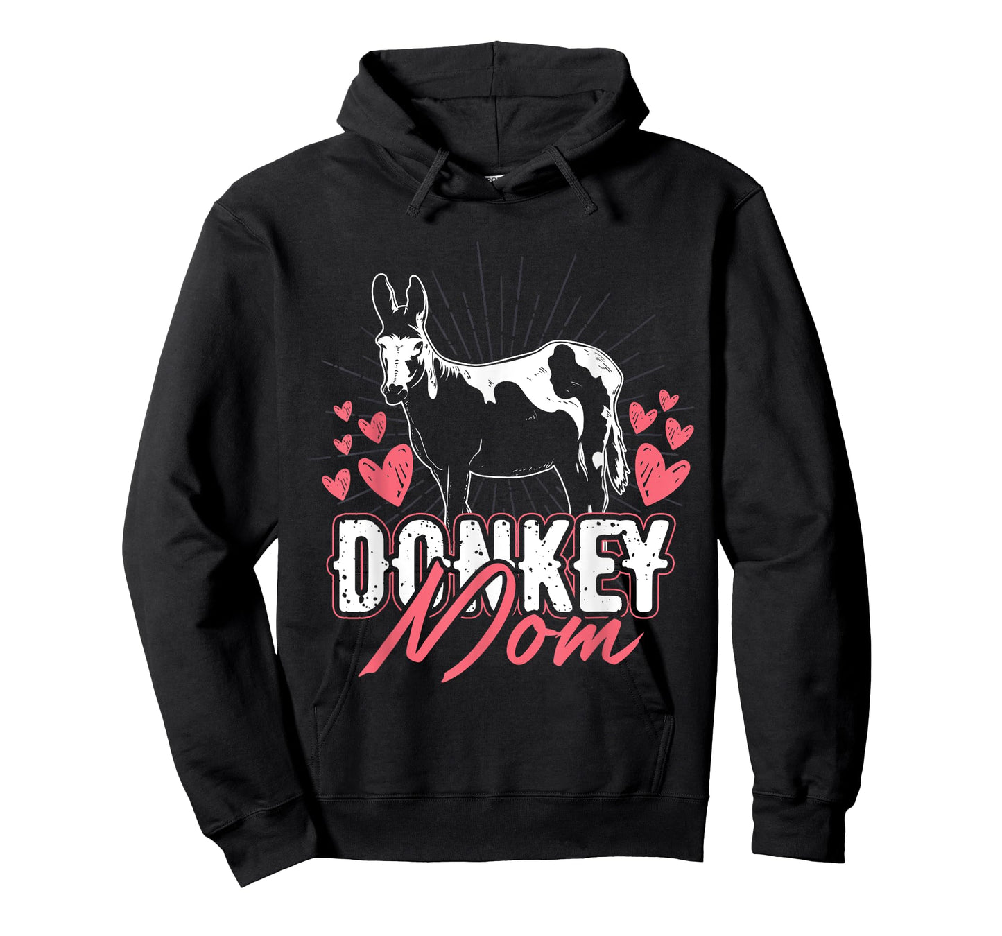 Mothers Day Farm Animal Mom Parent Women Girls Gift Donkey T-Shirt