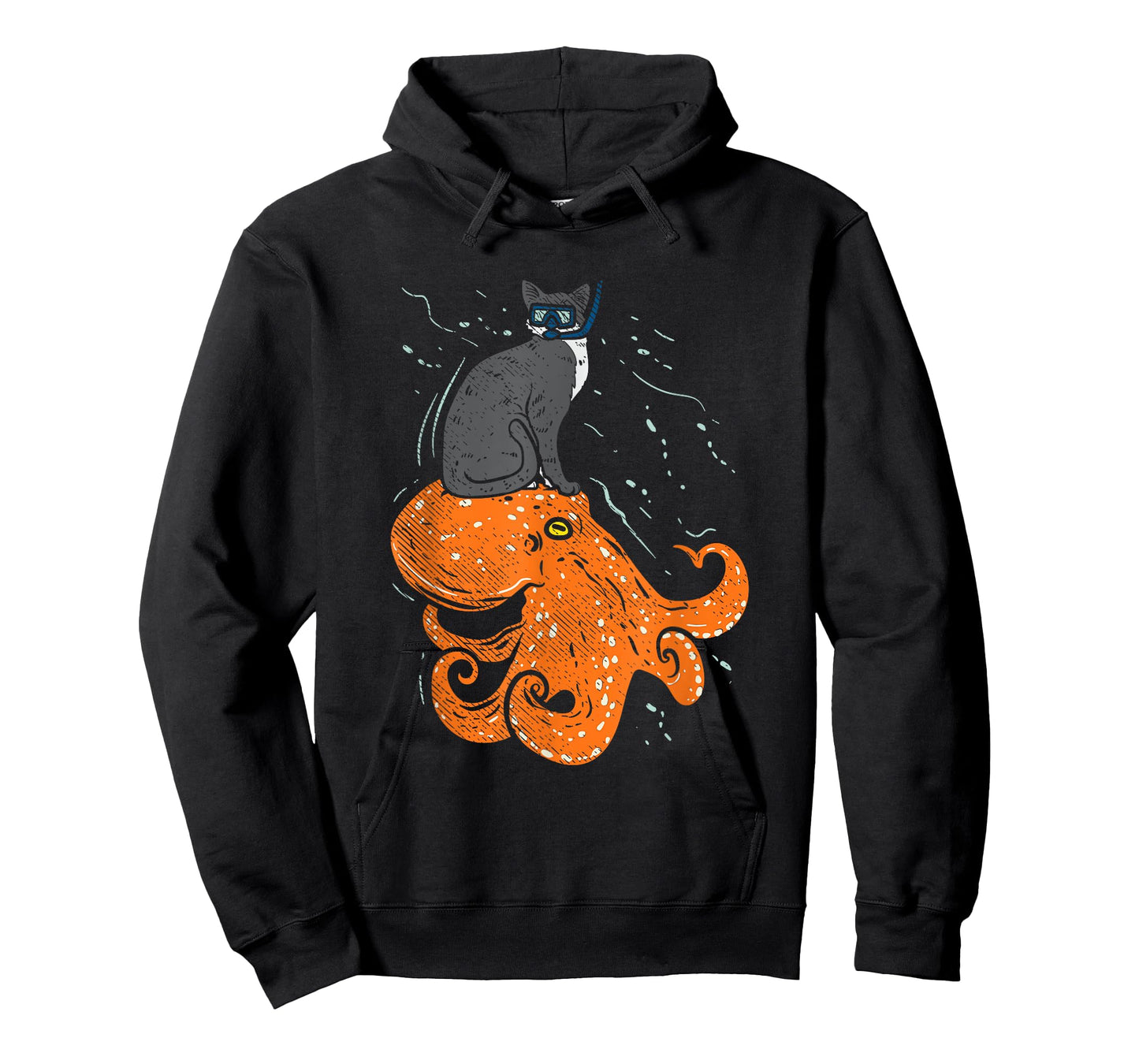 Funny Scuba Diving Gift, Funny Diving Cat Men Women T-Shirt