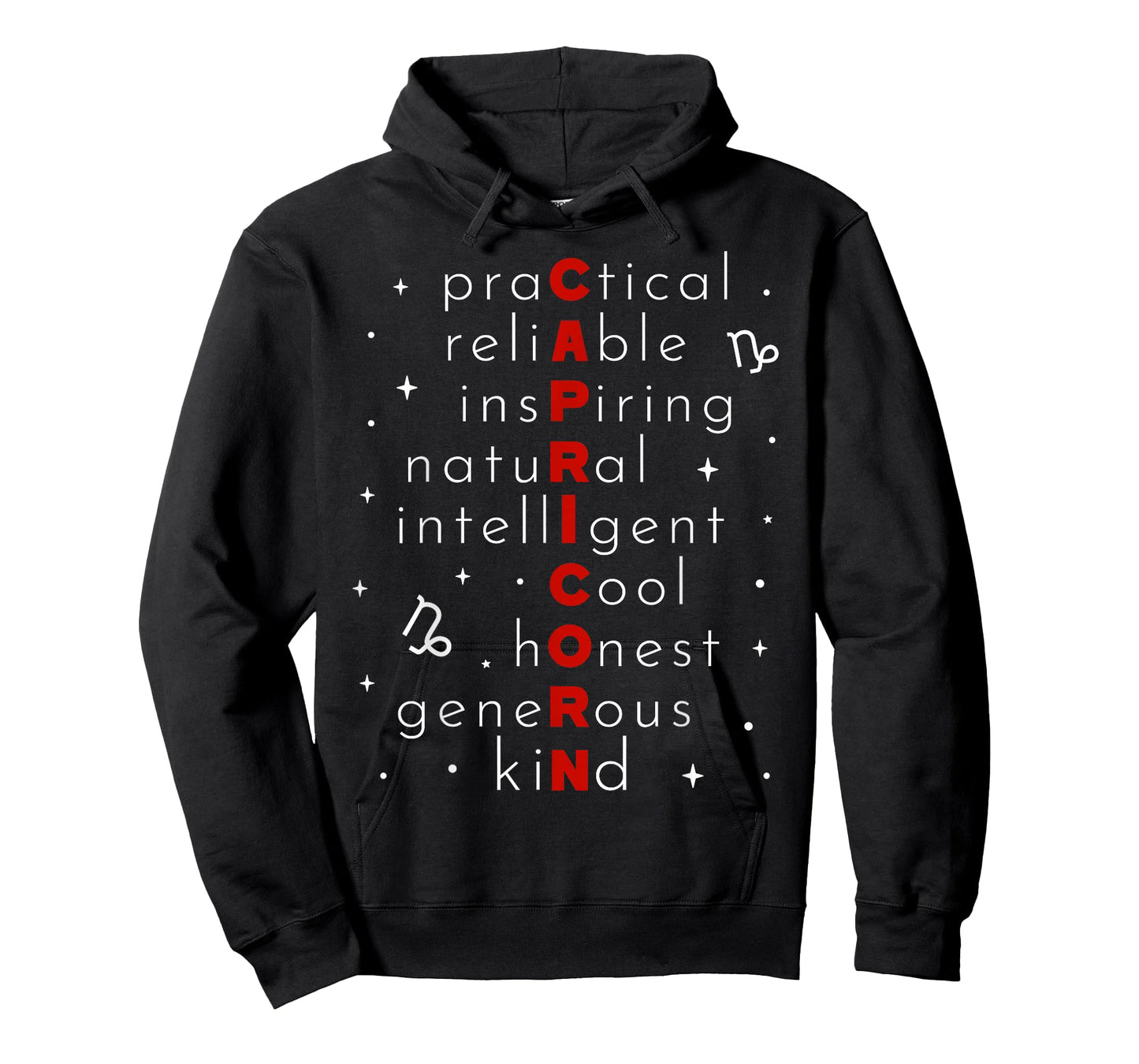 Capricorn Zodiac Sign Men Women Kids Horoscope Birthday T-Shirt