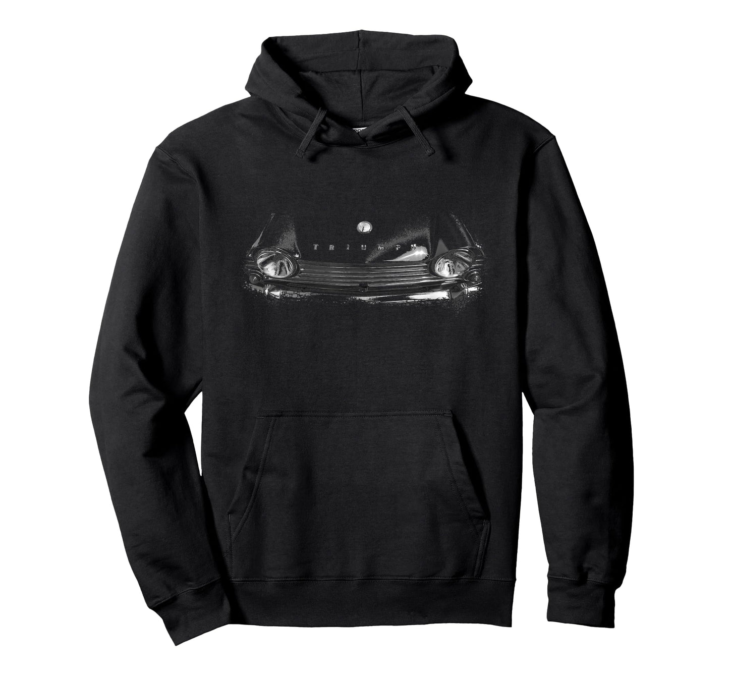Triumph TR4A British classic car monochrome photo graphic T-Shirt