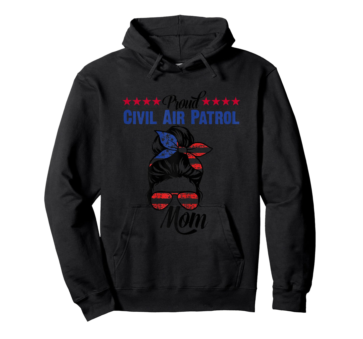 Proud Civil Air Patrol Moms Apparel for Cadets Mother T-Shirt