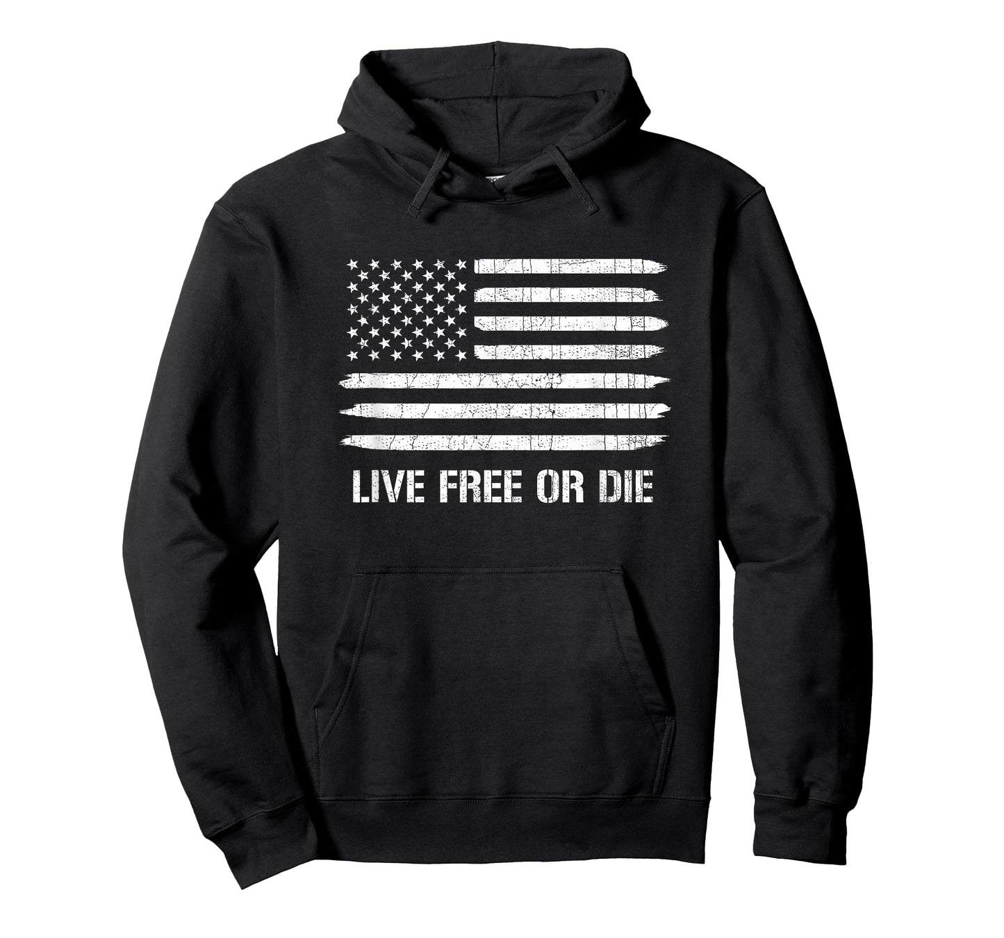 Live Free or Die 2nd Amendment American Flag T-Shirt