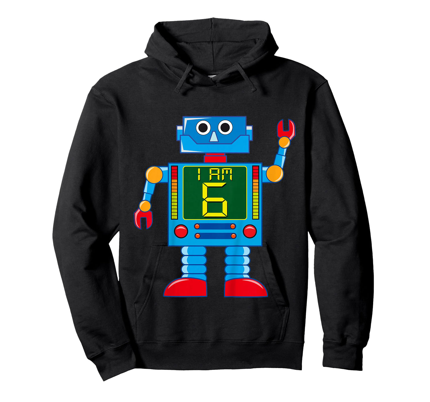 Attention. I am 6 years 6th birthday robot mechanics T-Shirt