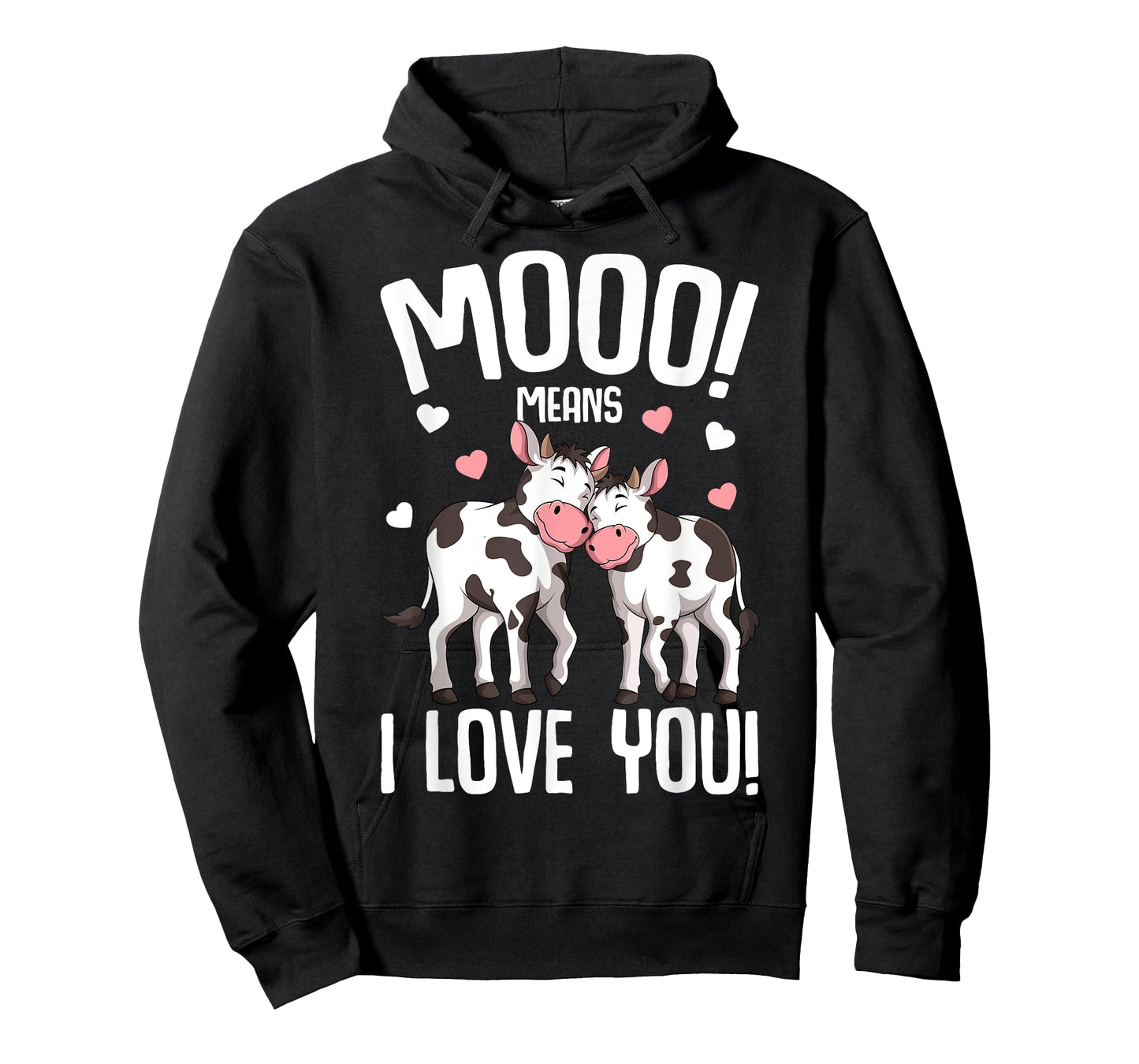 Cow Moo Women Kids Girls T-Shirt