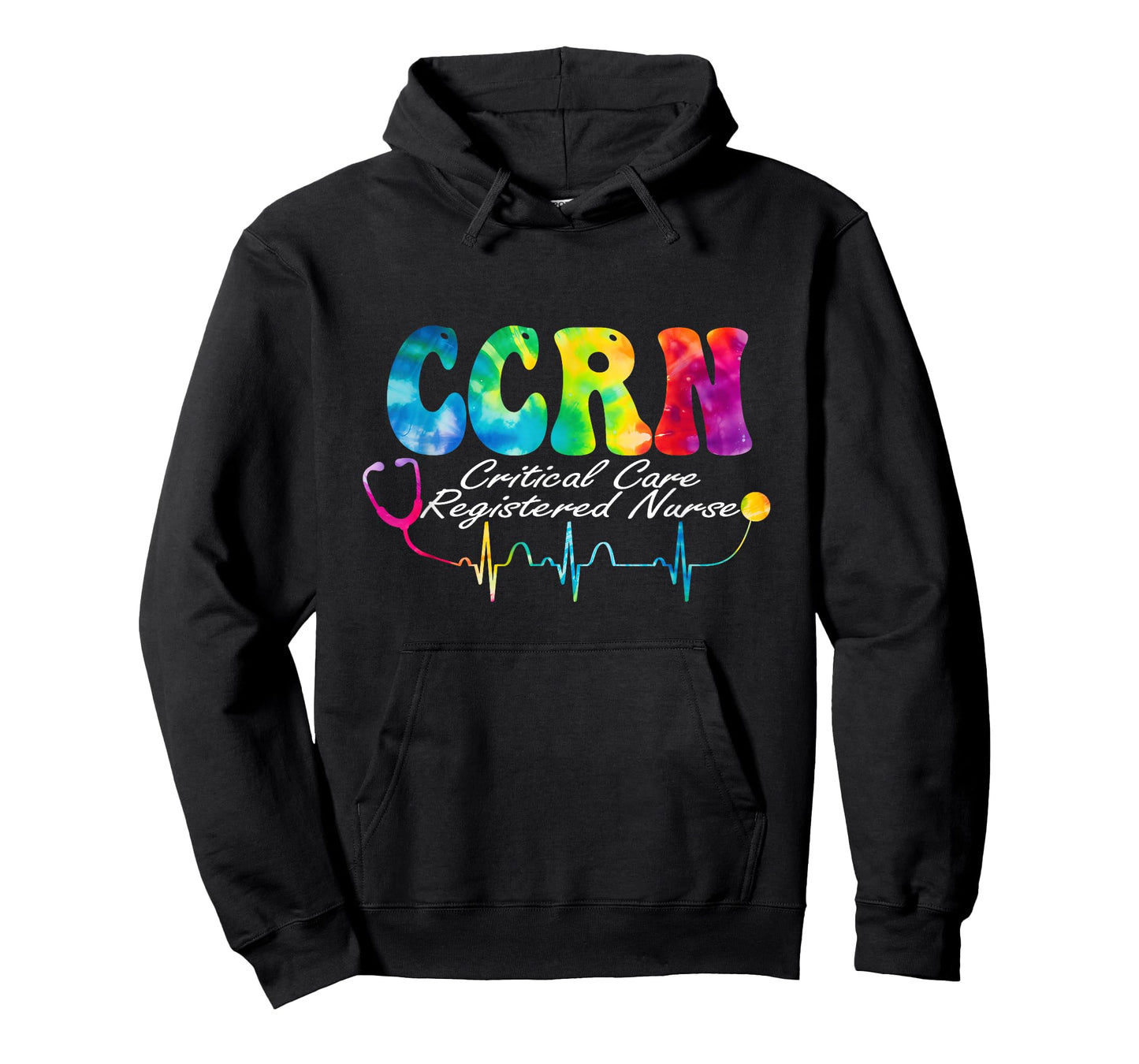 Critical Care Registered Nurse Tie Dye CCRN Nurse T-Shirt