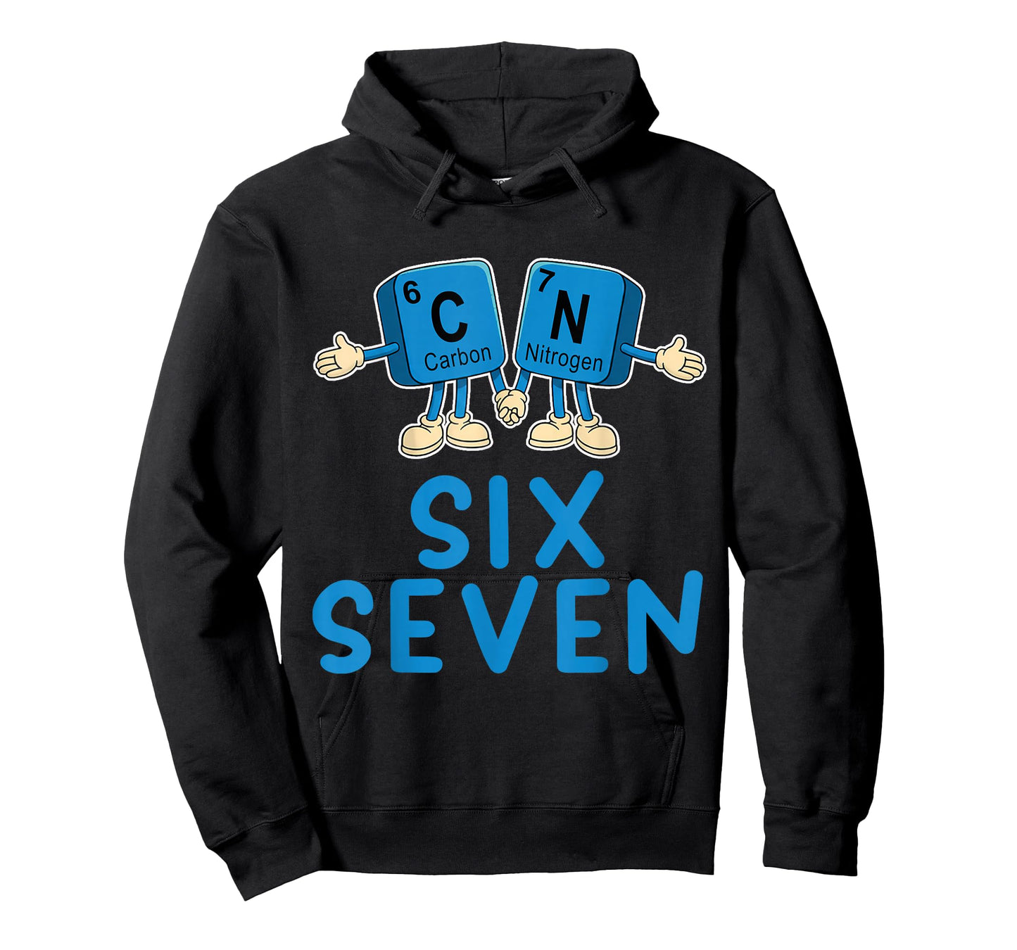 Fun 67 Meme Six Seven Funny Science Teacher Periodic Table T-Shirt