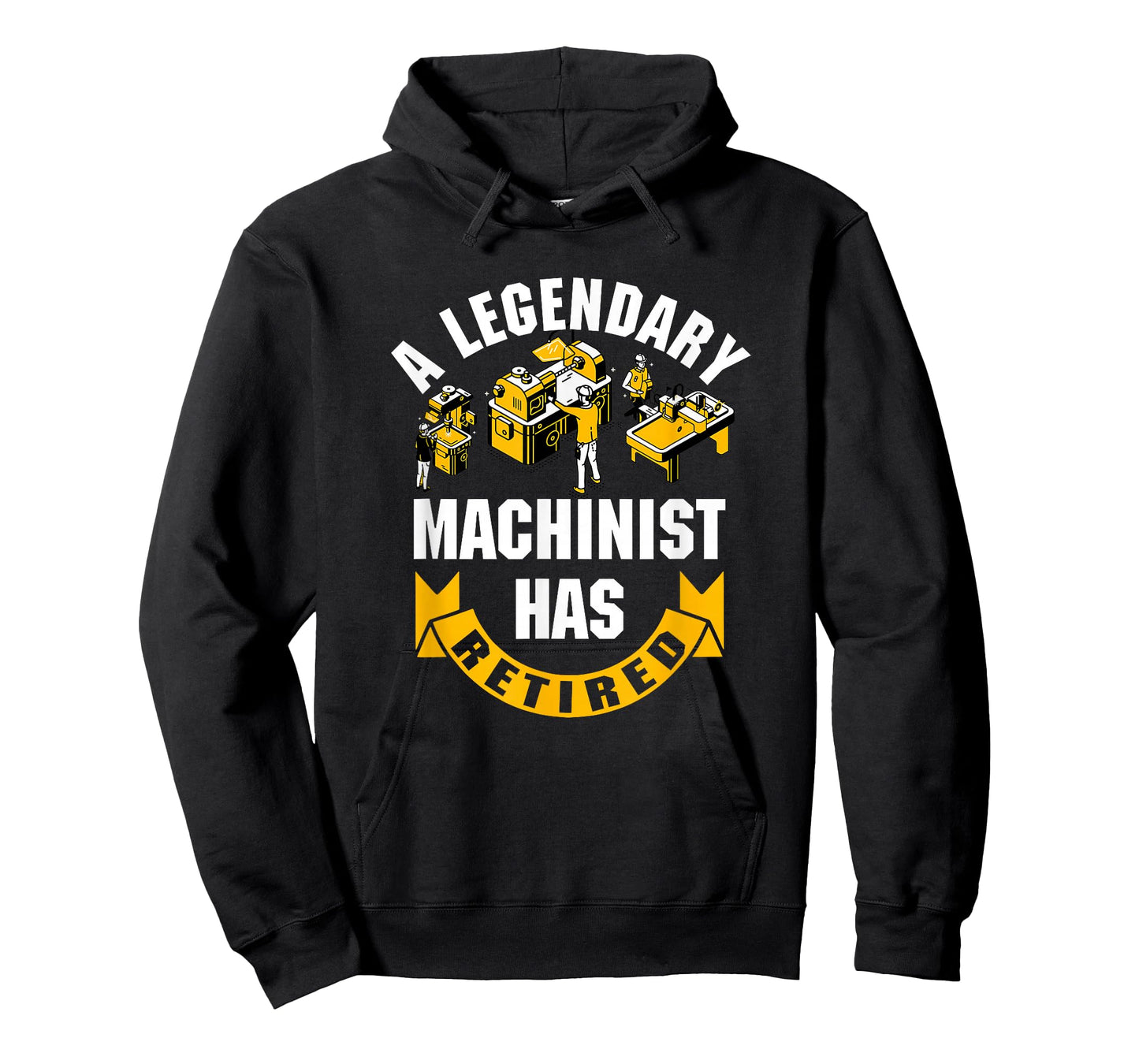 A Legendary Machinist Has Retired Machinist Retirement Party T-Shirt