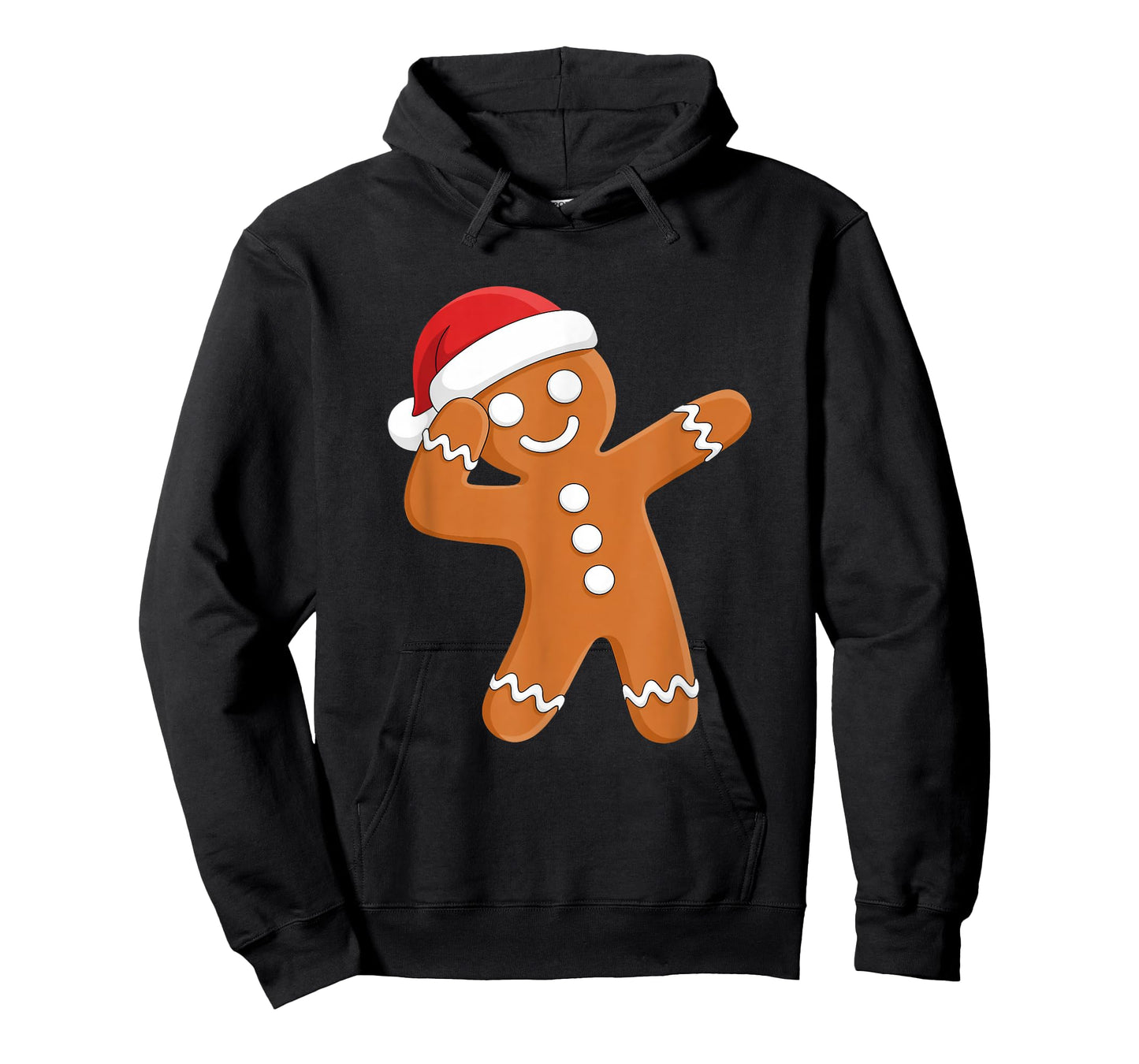 Santa Hat Dabbing Ginger Bread Christmas T-Shirt