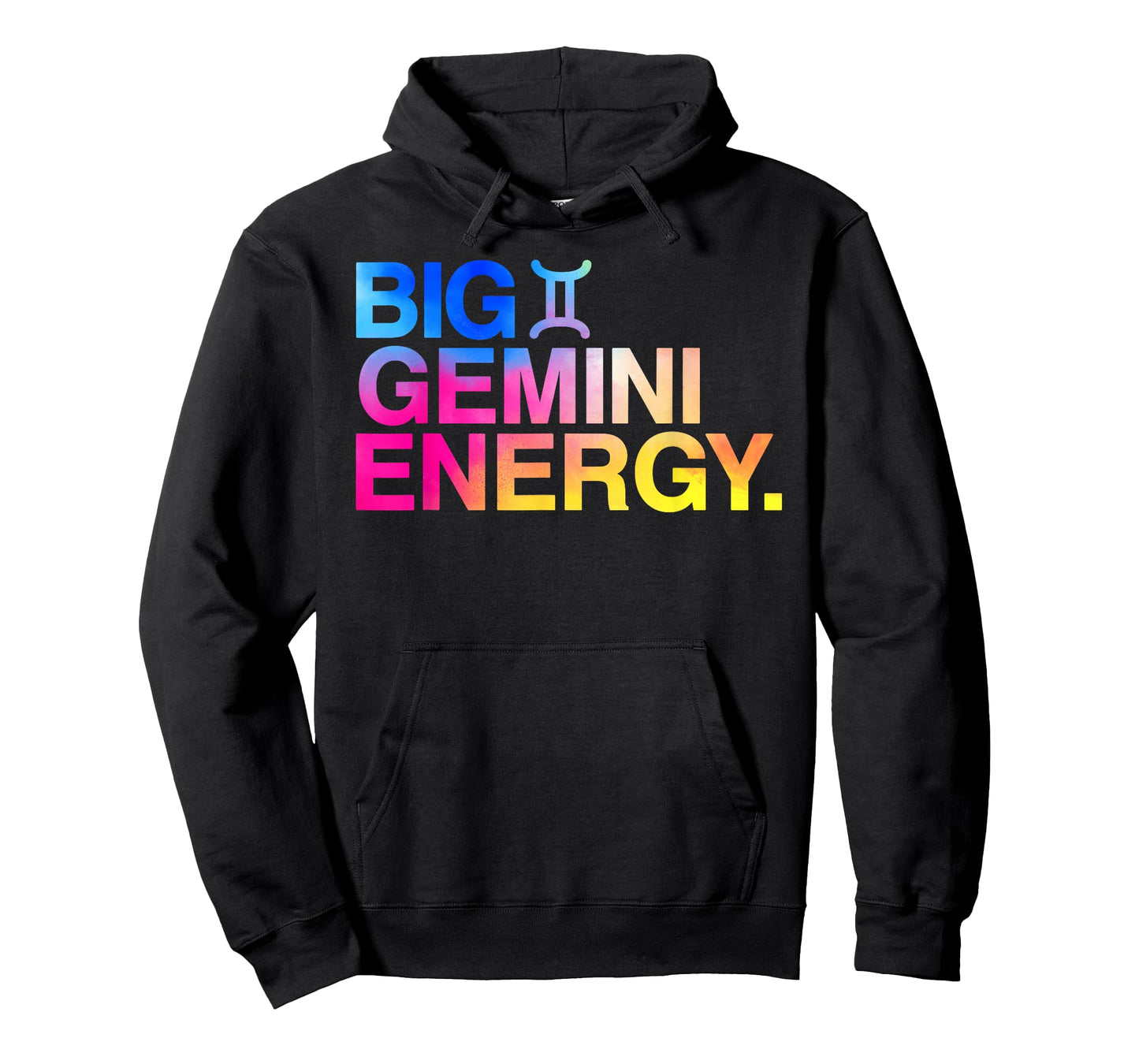 Big Gemini Energy Zodiac Sign Astrology Birthday T-Shirt