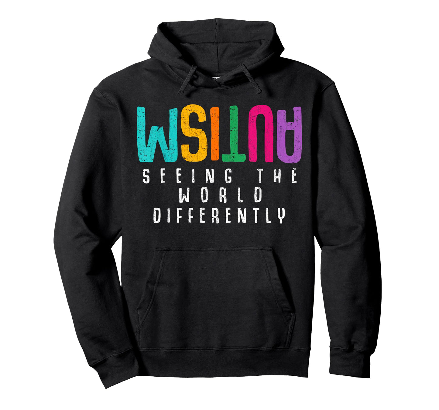 Autism Seeing The World Differently Support Autism Awareness T-Shirt