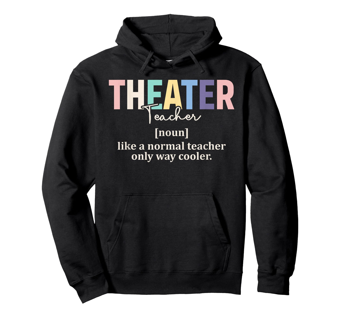 Funny Theater Teacher Definition Retro Shirt Back To School T-Shirt