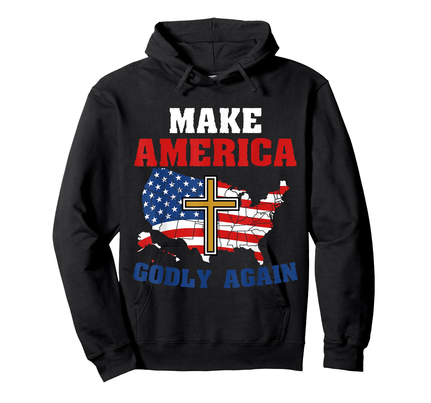 Make america godly again / christian Jesus faith bible, USA T-Shirt