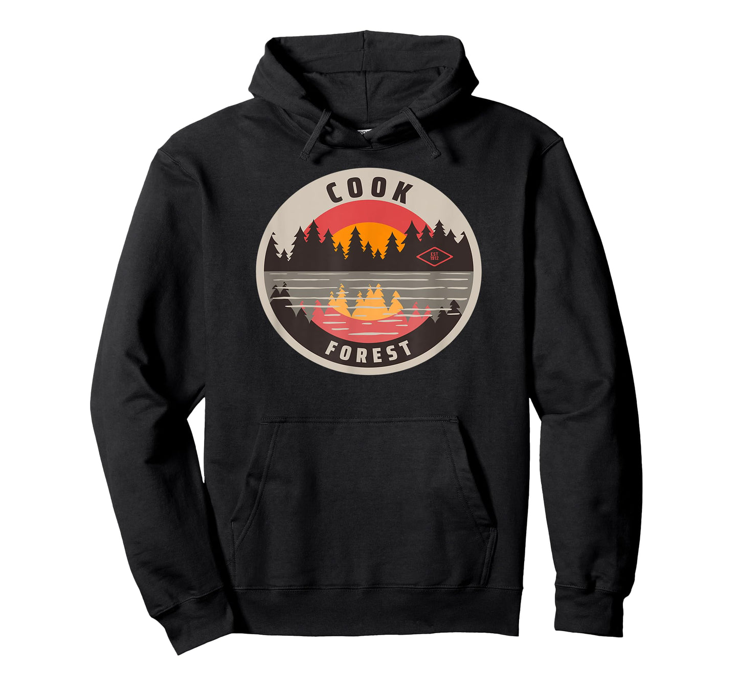 Cook Forest Lake reflection T-Shirt