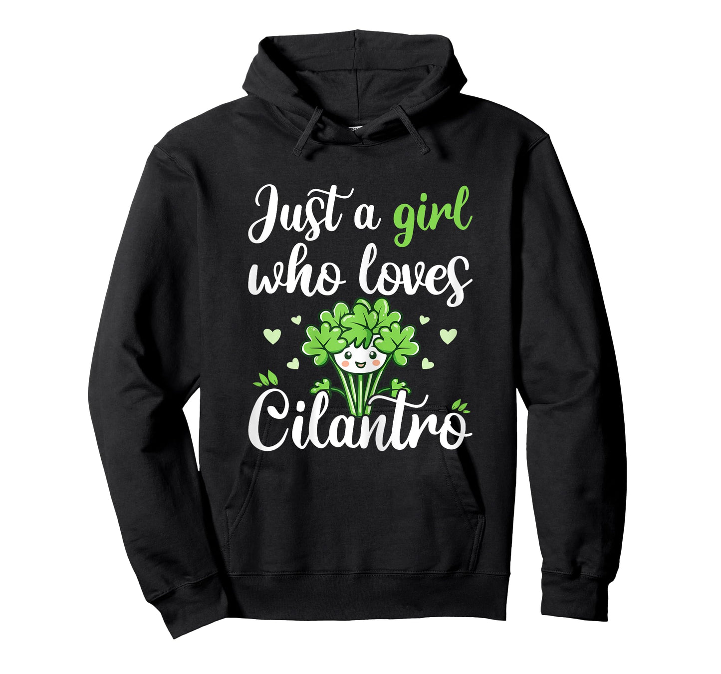 Cute Cilantro Herb Lover Just A Girl Who Loves Cilantro T-Shirt