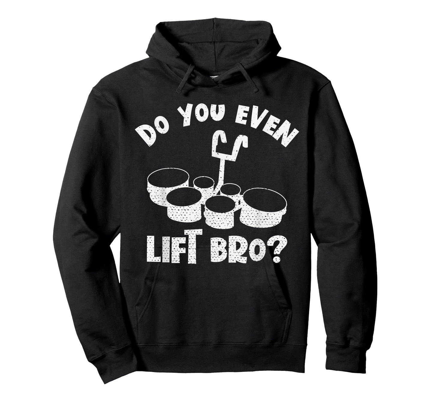 Do You Even Lift Bro? Marching Band Sextet Tenor Drums T-Shirt