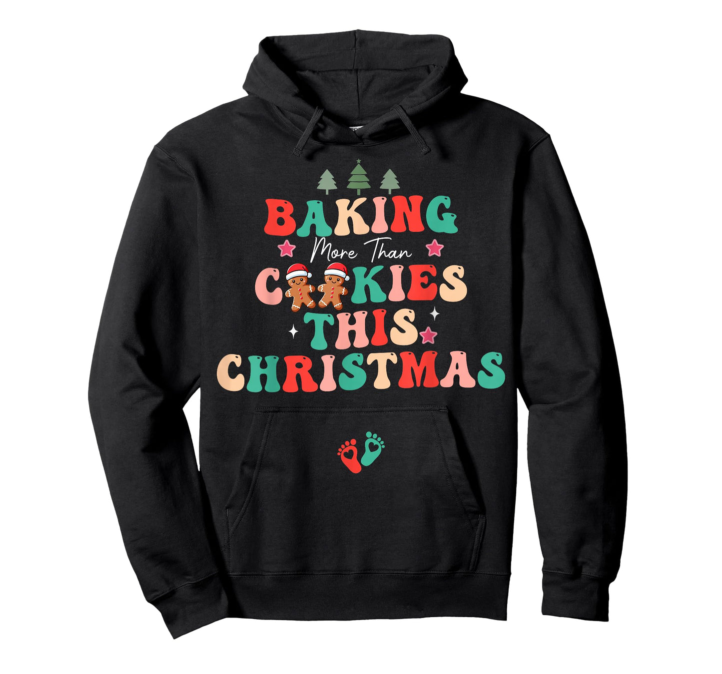 Baking More Than Cookies This Christmas Pregnant Mom to Be T-Shirt