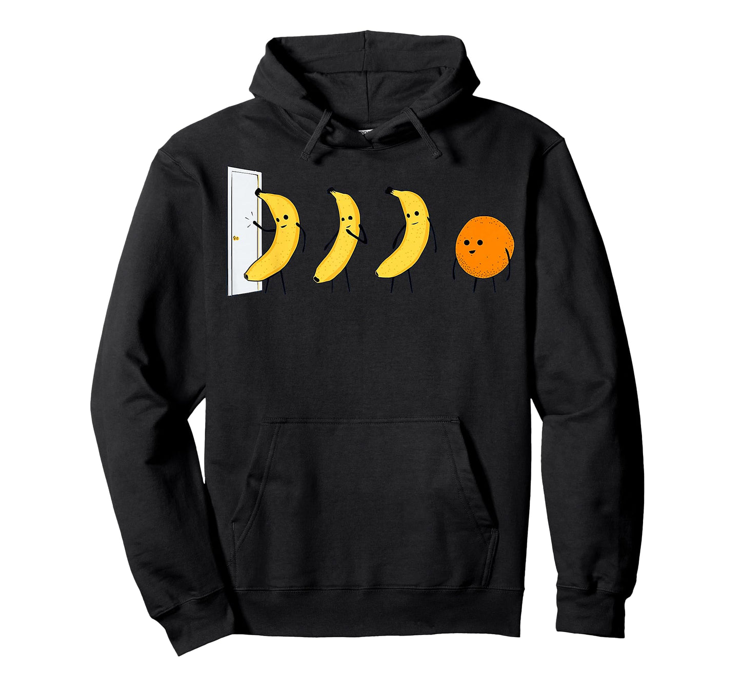 Knock Knock - Who's There - Banana Who's There - Orange T-Shirt