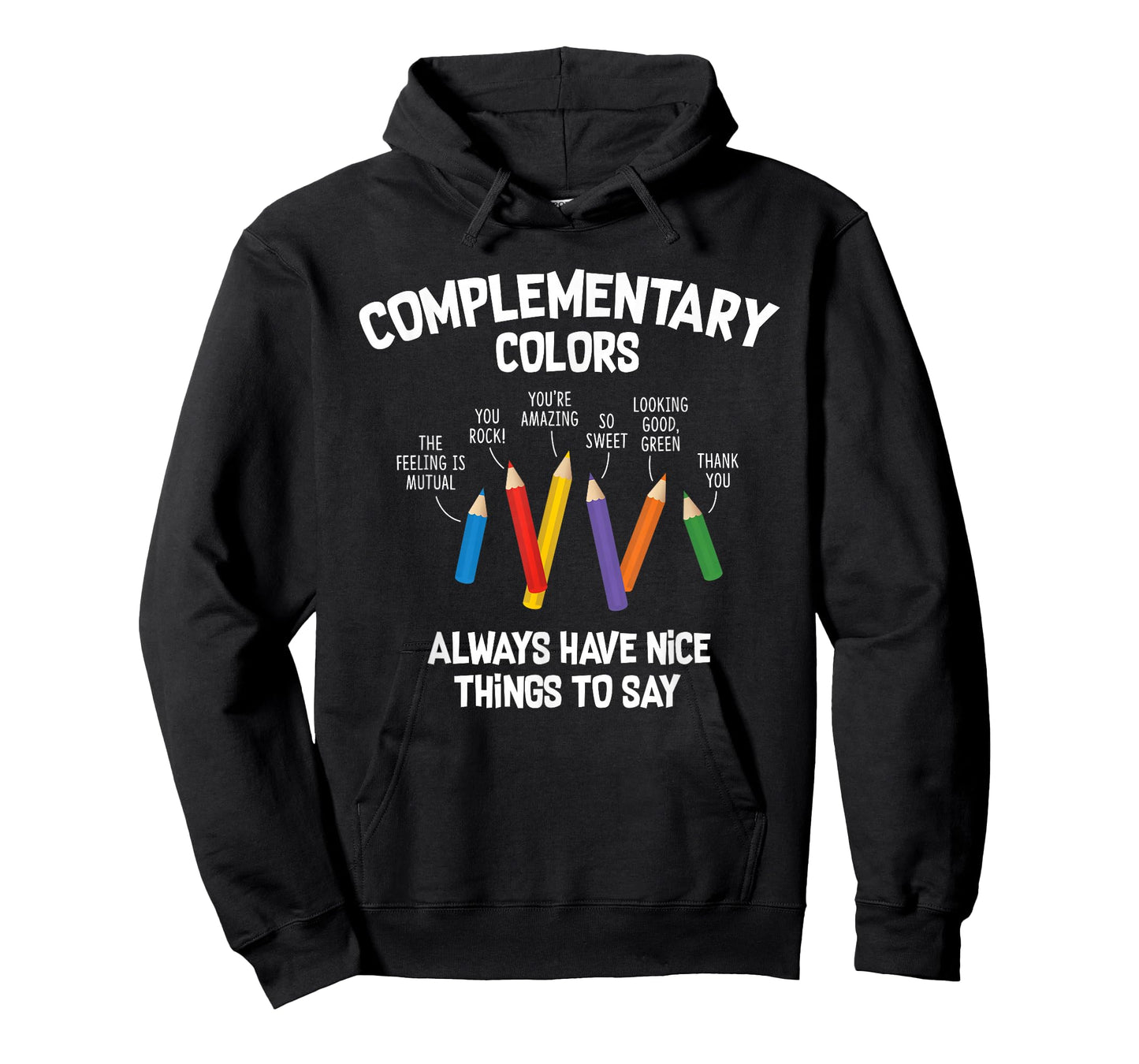 Complementary Colors Art Teacher Pun Shirt T-Shirt