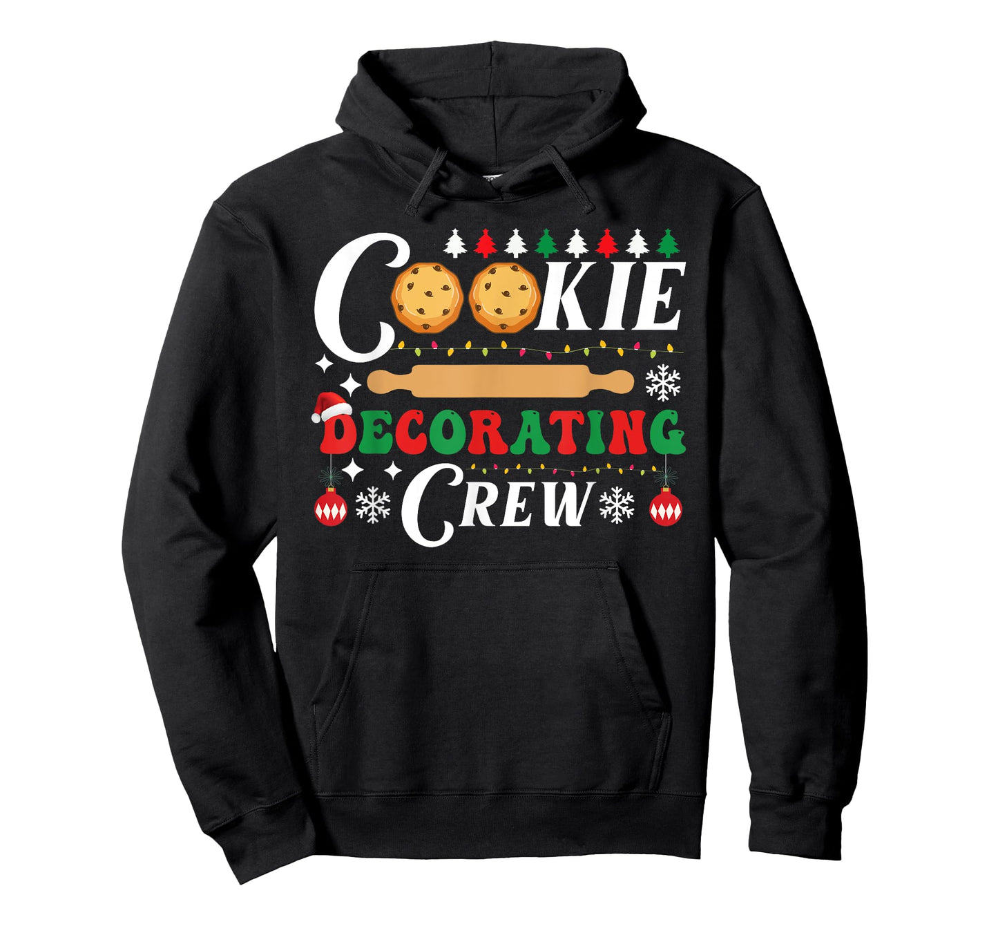 Cookie Decorating Crew Funny Christmas Baking Bakers Pajama T-Shirt
