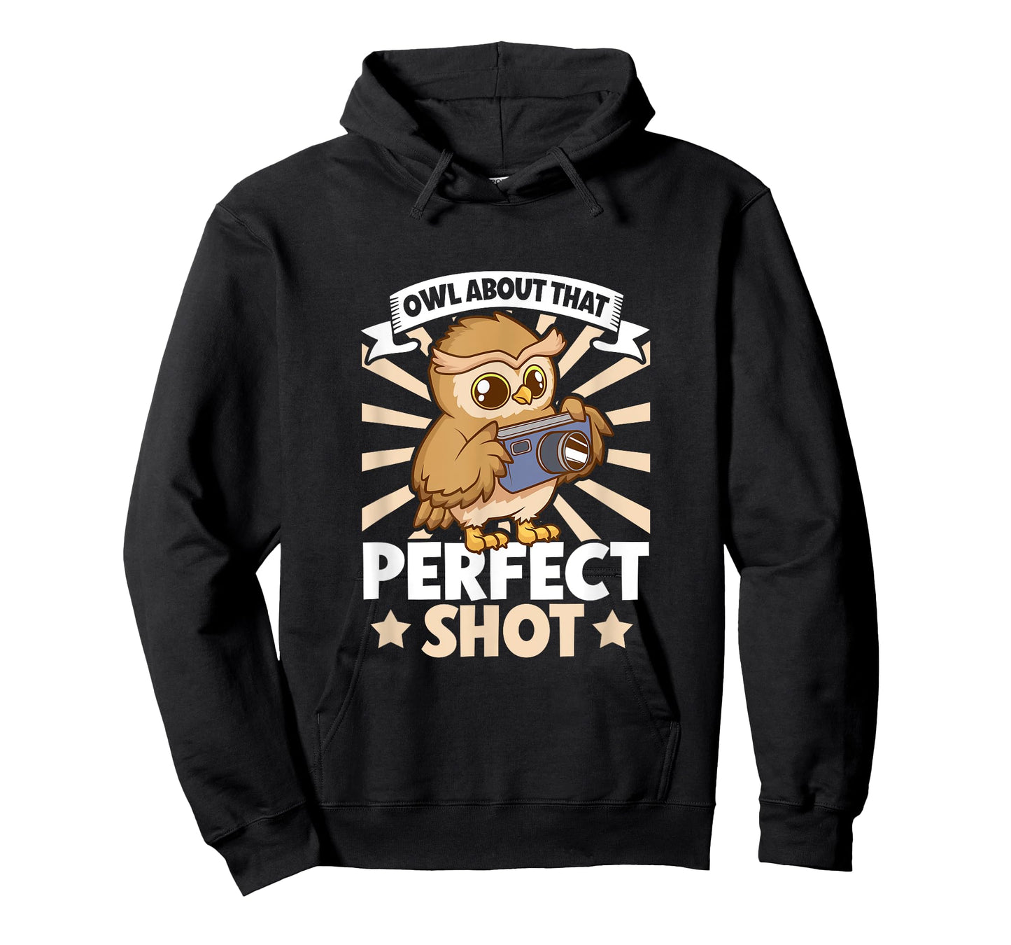 Owl with Camera T-Shirt
