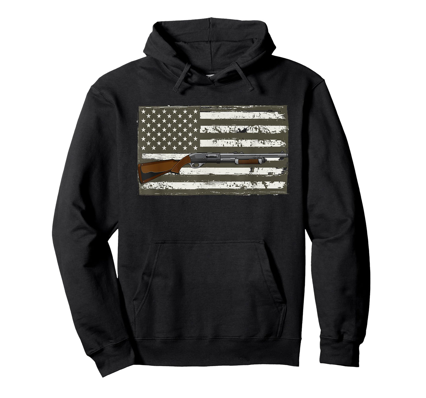 Sporting Clays - Skeet USA Flag - Clay Target Shooting Men T-Shirt