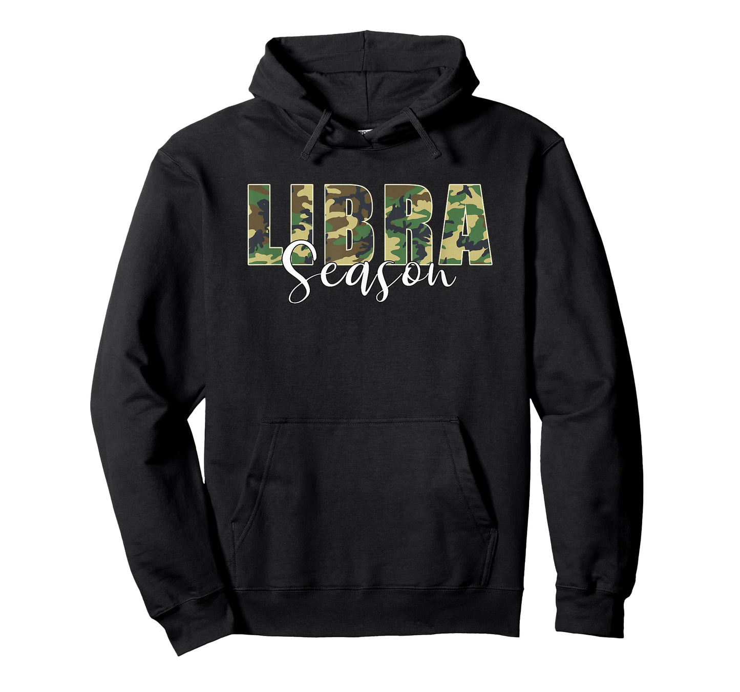 Libra Season Zodiac Camo Camouflage Birthday T-Shirt