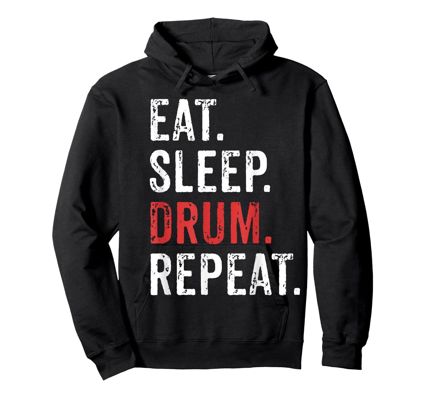 Eat Sleep Drum Repeat Drummers T-Shirt Music Band Gift Tee T-Shirt