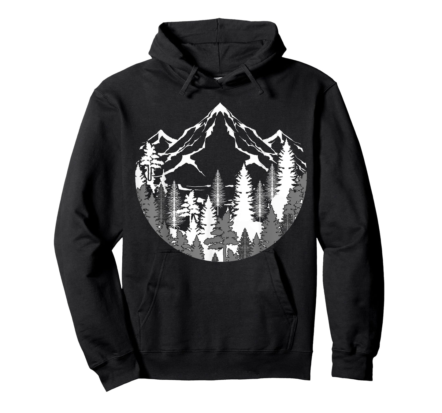 Forest Mountains Outdoor Nature Wildlife Trees Hiking T-Shirt