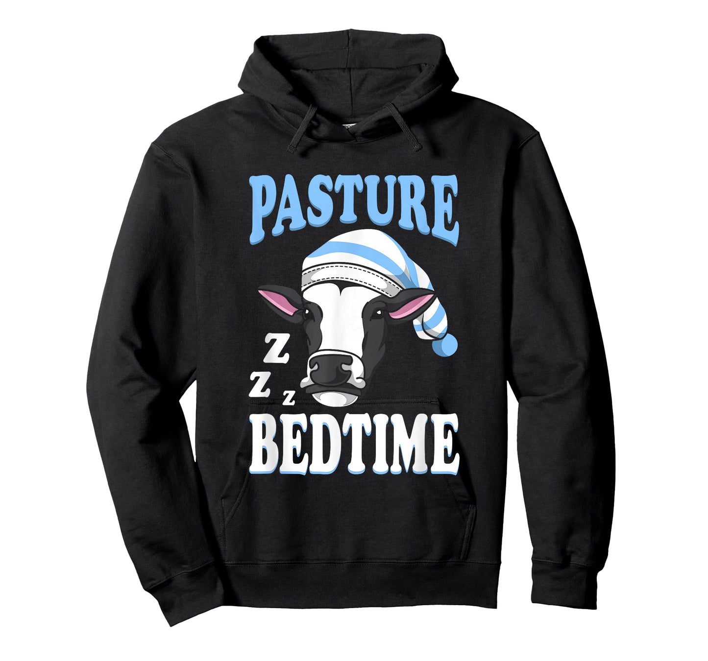 Cute Sleepy Cow Pasture Bedtime T-Shirt