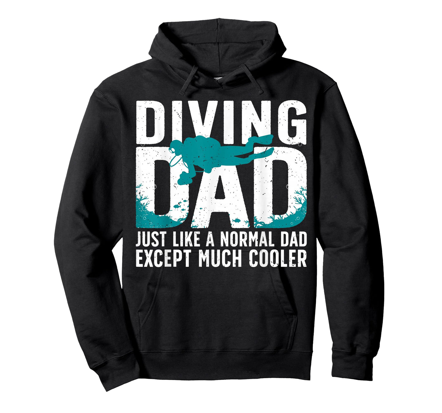 Cool Scuba Diving For Dad Men Ocean Scuba Diver Instructor T-Shirt